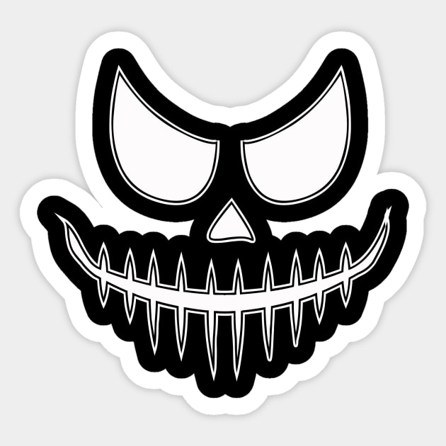 venom smile for horror halloween Sticker by NAYAZstore